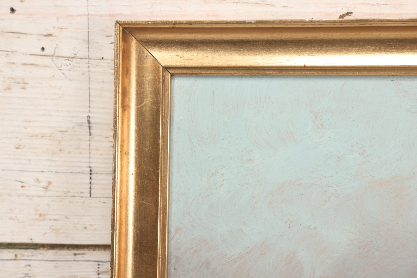 Lot 011 - Antique Oil On Board Painting Of Kronborg Castle, Helsingor, Denmark, Inspiration For Elsinore In William Shakespeare's "Hamlet," In Frame, 18-1/4" x 14-3/4"