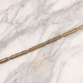 Lot 021 - Vintage Trench Art Bullet Shell Casing Brass Swagger Stick Cane, 23-1/4" Length