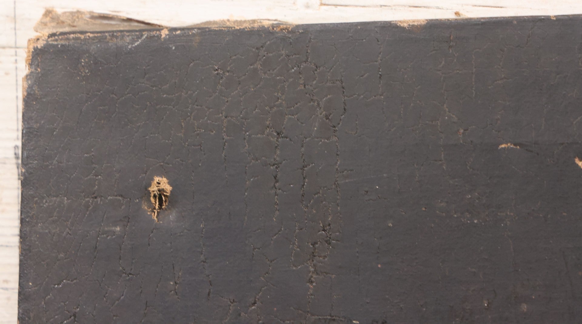 Lot 031 - Antique 19th Century Oil On Canvas Still Life Painting Of Fruit, Apples, Grapes, Etc., Note Heavy Wear And Tear, Poor Condition, Artist Signed Lower Right, Illegible, 20" x 14"