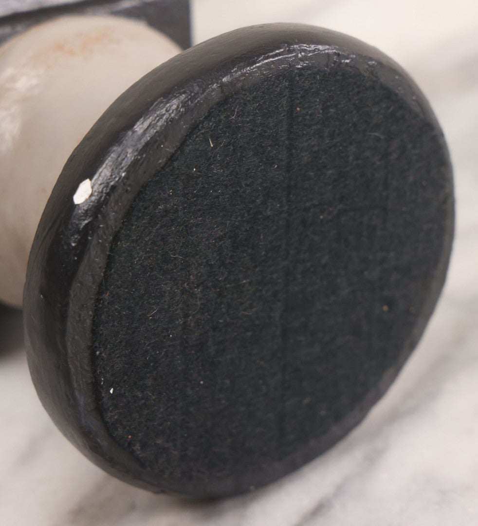 Lot 038 - Vintage Chalkware Religious Bust Of Saint Charbel, "Miracle Monk Of Lebanon," Patron Saint Of Lebanon Maronite Monk And Priest Born Youssef Antoun Makhlouf, Copyright 1983 by M. Scott, 10-1/2" Height