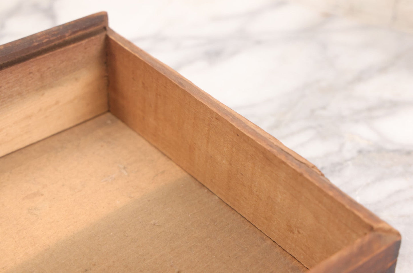 Lot 047 - Antique Lithographed Wooden Toy Box For "The Magic Mirror Or Wonderful Transformations" With Fairy Princess And Prince Characters, By Mcloughlin Bros., New York, Empty