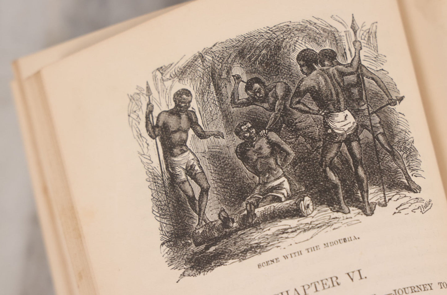 Lot 061 - "Stories Of The Gorilla Country, Narrated For Young People" Antique Book By Paul Du Chaillu, Illustrated, Gilded Gorilla Illustration On Cover, Harper & Brothers Publishers, New York, 1867