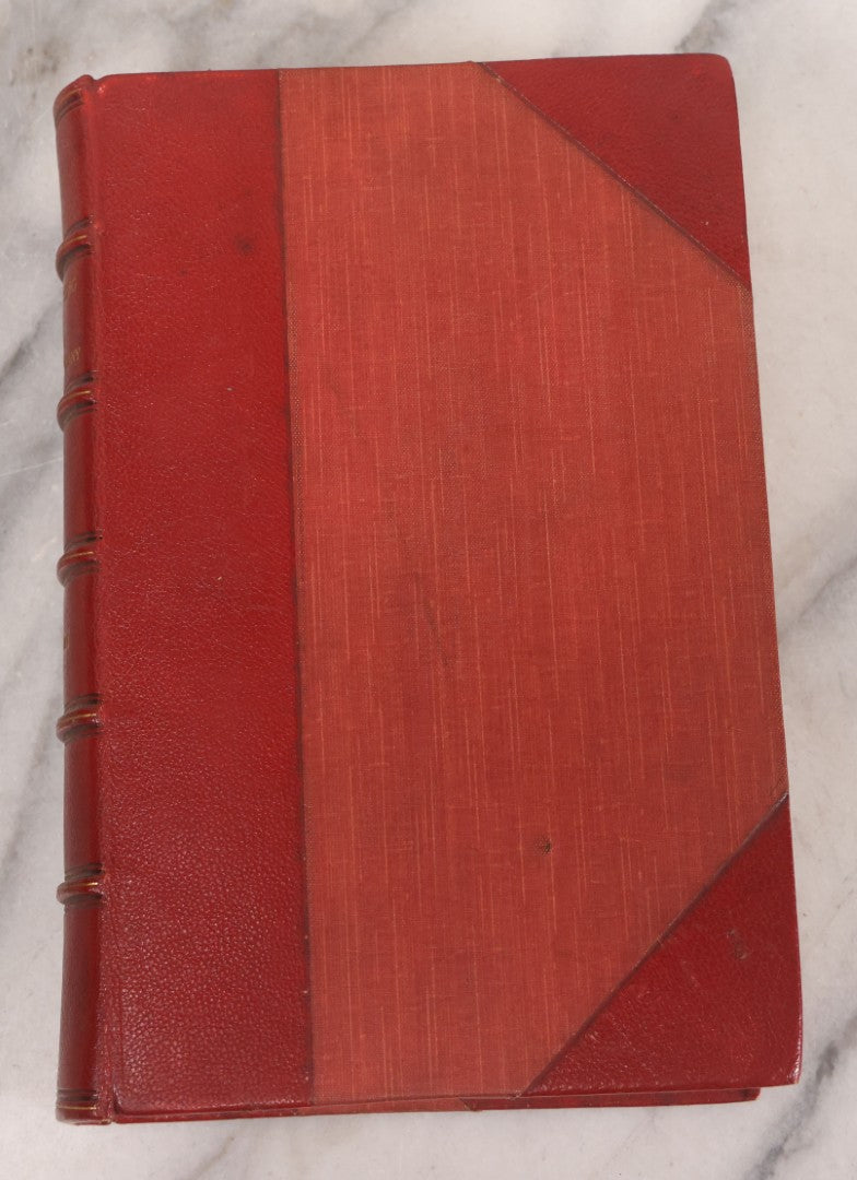Lot 062 - "Wolf-Hunting And Wild Sport In Lower Brittany" Antique Book By Edward William Lewis Davies, With Illustrations By Col. H. Hope Crealock, Chapman And Hall, Publishers, 1875, First Edition, High Quality Rebinding