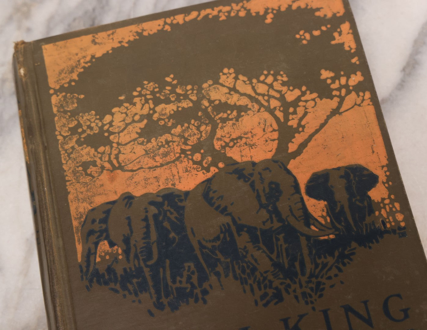 Lot 063 - "Stalking Big Game With A Camera In Equatorial Africa With A Monograph On The African Elephant" Antique Book By Marius Maxwell, Illustrated From Photographs By The Author, The Century Co., New York & London, 1924, First U.S. Edition