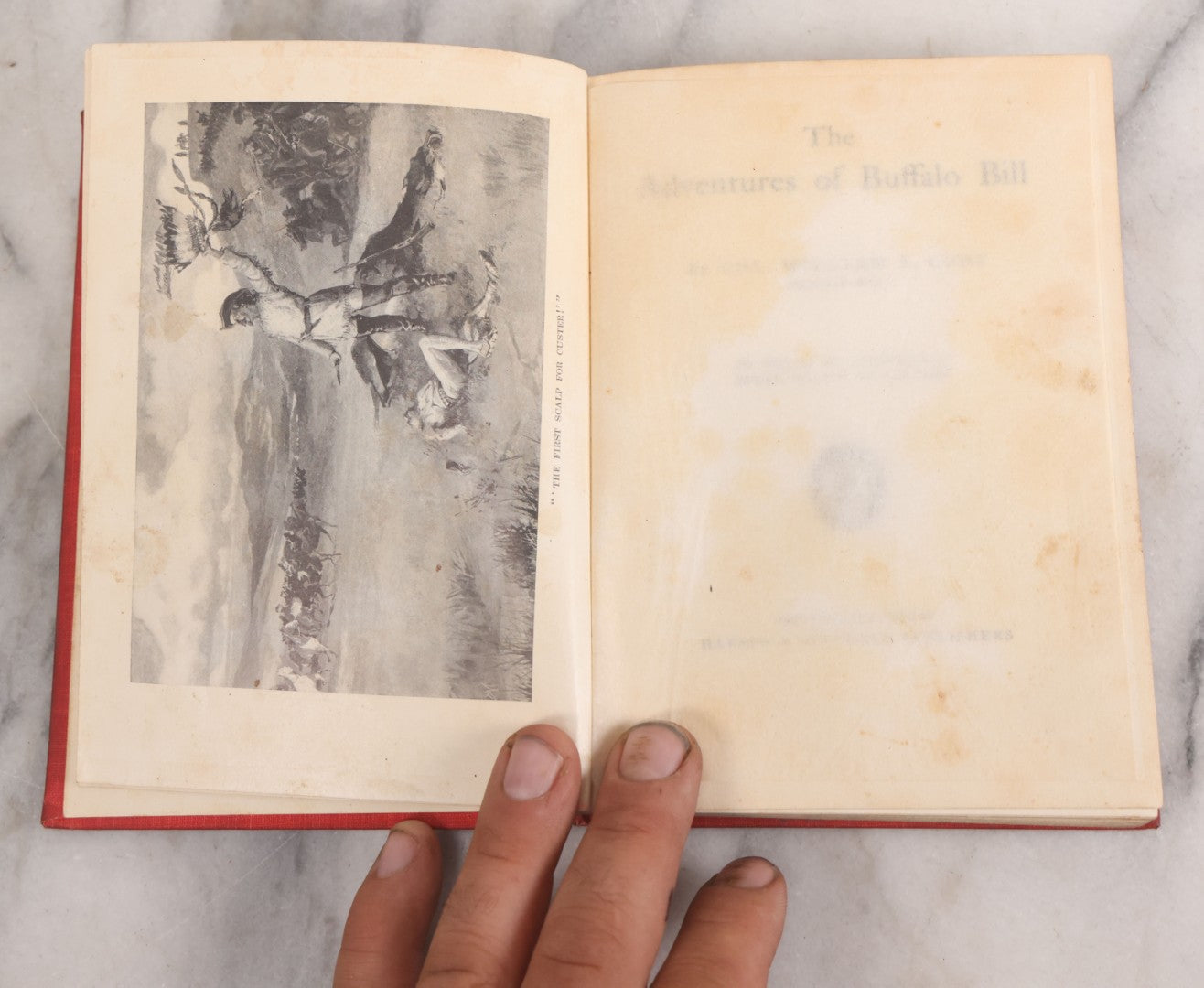 Lot 064 - "The Adventures Of Buffalo Bill" Antique Book By Col. William F. Cody, Harper And Brothers Publishers, New York And London, 1904