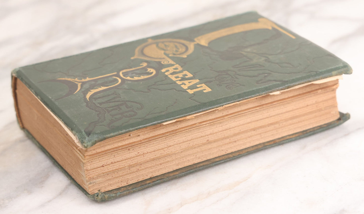 Lot 065 - "Down The Great River; Embracing An Account Of The Discovery Of The True Source Of The Mississippi" Antique Book By Captain Willard Glazier, Illustrated, Hubbard Brothers, Publishers, Philadelphia, 1889