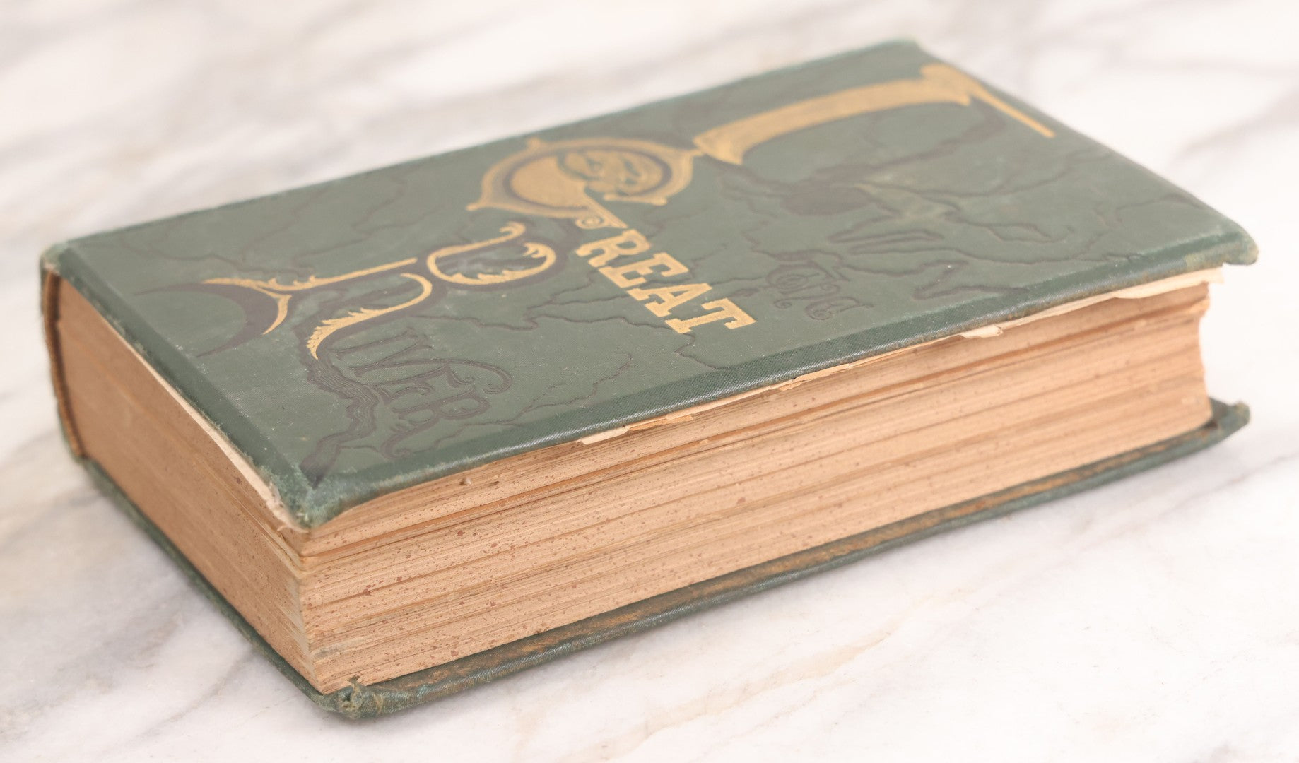 Lot 065 - "Down The Great River; Embracing An Account Of The Discovery Of The True Source Of The Mississippi" Antique Book By Captain Willard Glazier, Illustrated, Hubbard Brothers, Publishers, Philadelphia, 1889