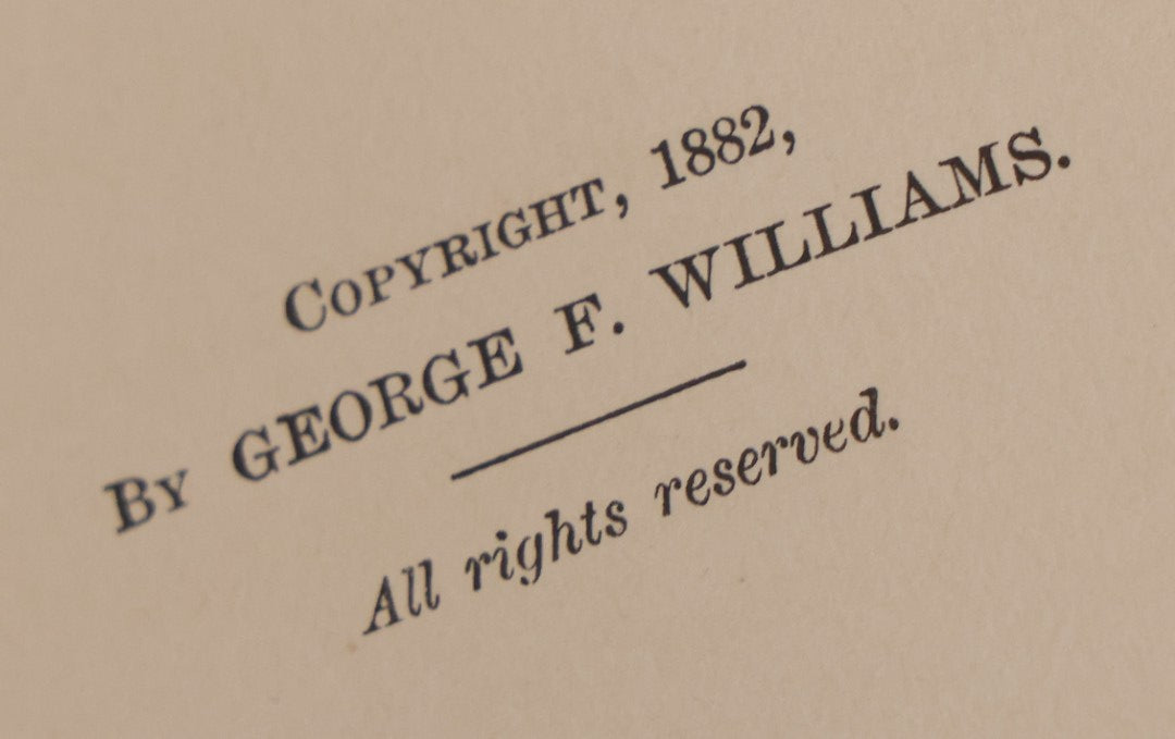 Lot 067 - "Bullet And Shell, War As A Soldier Saw It: Camp, March, And Picket; Battlefield And Bivouac; Prison And Hospital" Antique Civil War History Book By George F. Williams, Illustrated By Edwin Forbes, Ford, Howard, & Hulbert, Publishers, 1883