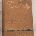 Lot 068 - "Boots And Saddles, Or Life In Dakota With General Custer" Antique Book By Elizabeth B. Custer, Widow Of General George Armstrong Custer, With Portrait And Map, Harper & Brothers, Publishers, New York, 1885