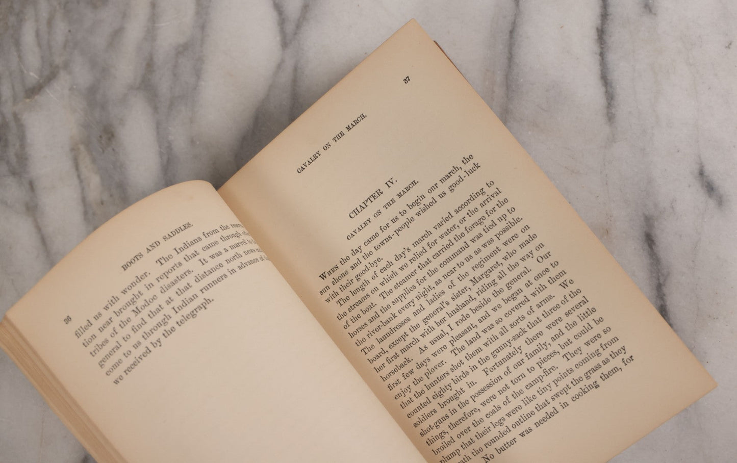 Lot 068 - "Boots And Saddles, Or Life In Dakota With General Custer" Antique Book By Elizabeth B. Custer, Widow Of General George Armstrong Custer, With Portrait And Map, Harper & Brothers, Publishers, New York, 1885
