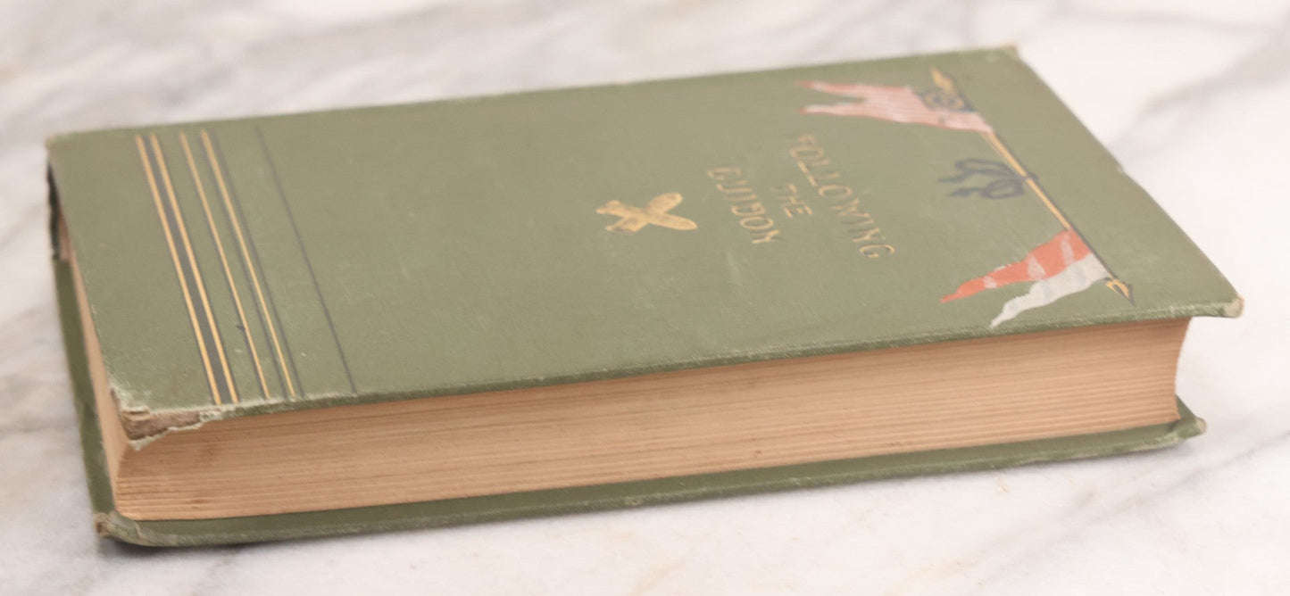 Lot 069 - "Following The Guidon" Antique Book By Elizabeth B. Custer, Widow Of General George Armstrong Custer, Covering The Washita Campaign Illustrated, Harper & Brothers, Publishers, New York, 1890