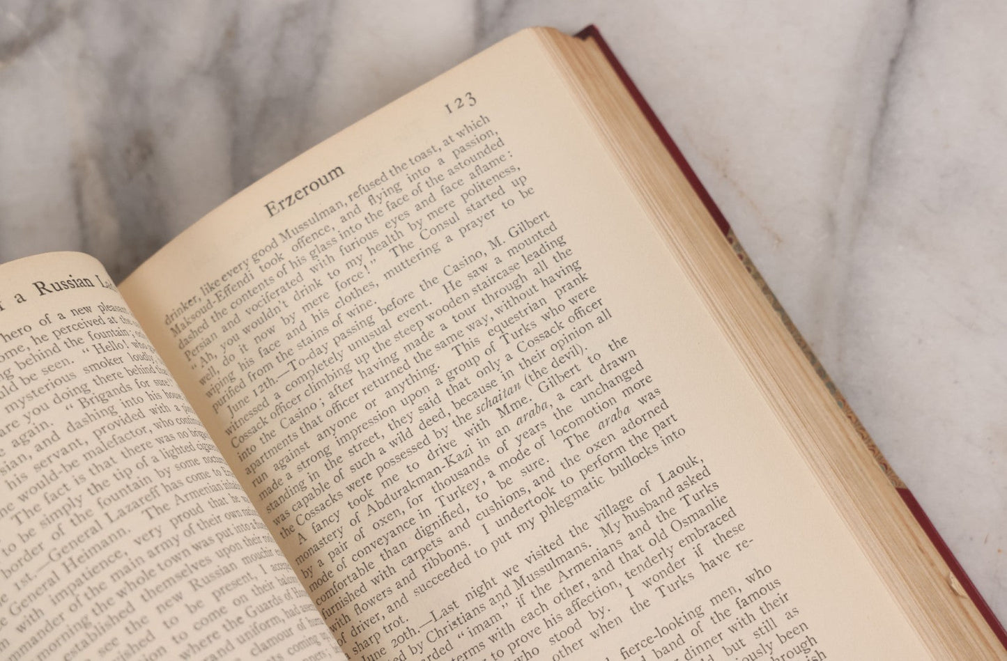 Lot 072 - "The Diary Of A Russian Lady, Reminiscences Of  Barbara Doukhovskoy (Nee Princess Galitzine)" Antique Memoir, With Two Portraits, John Long, Limited, Publisher, London, 1917, First Edition, First Printing, High Quality Rebinding