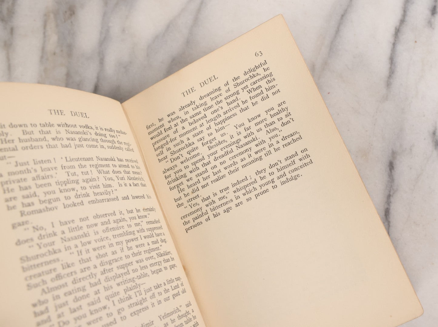 Lot 073 - "The Duel" Antique Novel By Aleksandr Kuprin, Critique Of Military Life In Imperial Russia, The Macmillan Company, Publisher, New York, 1905, First American Edition