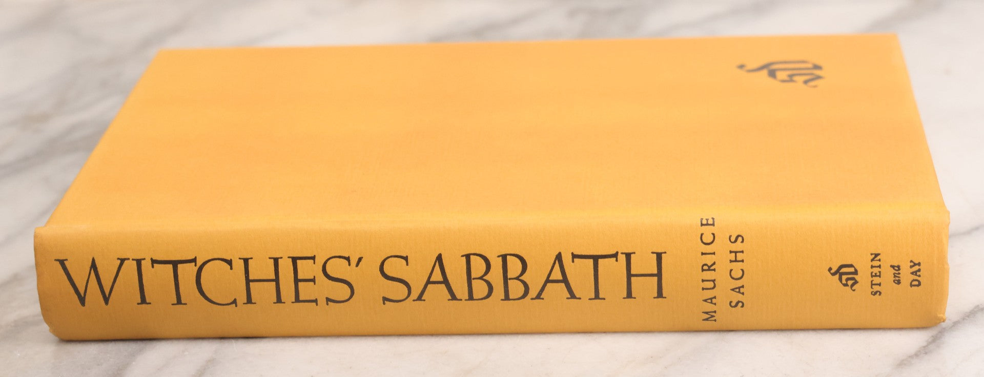 Lot 074 - "Witches' Sabbath, An Unexpurgated Autobiography" Vintage Book By Maurice Sachs, Translated From The French By Richard Howards, Stein And Day, Publishers, New York, 1964, First American Edition