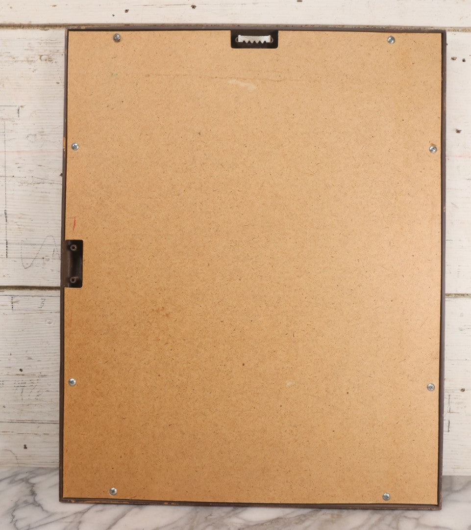 Lot 077 - Vintage Nude Woman Photo Pin-Up 1953 Calendar, "Beautiful Pearls," Advertisement For Joe's Bowling Alleys, Ware, Massachusetts, In Frame, 16" x 20"