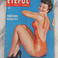Lot 078 - Vintage Pin-Up Men's Magazine, "Eyeful: Gals, Gags, Giggles," Winter 1945-1946, Cover Illustrated By Billy Devorss