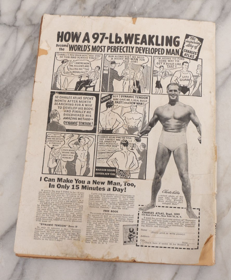 Lot 078 - Vintage Pin-Up Men's Magazine, "Eyeful: Gals, Gags, Giggles," Winter 1945-1946, Cover Illustrated By Billy Devorss