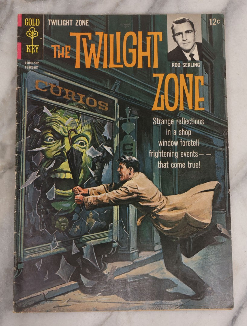 Lot 079 - Grouping Of Four Horror Themed Magazines Including Two Boris Karloff Tales Of Mystery Comic Books, Twilight Zone Comic Book, And Mad Magazine With Frankenstein's Monster Cover, All Published 1960s
