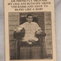 Lot 082 - Antique Charity Solicitation Card Sold By Harry T. Petry, States "Am Perfectly Helpless. My Legs Are Both Off Above The Knees And I Have To Feed Like A Baby, This Is The Only Way I Have To Make A Living," Good Luck Wish, Early 20th Century