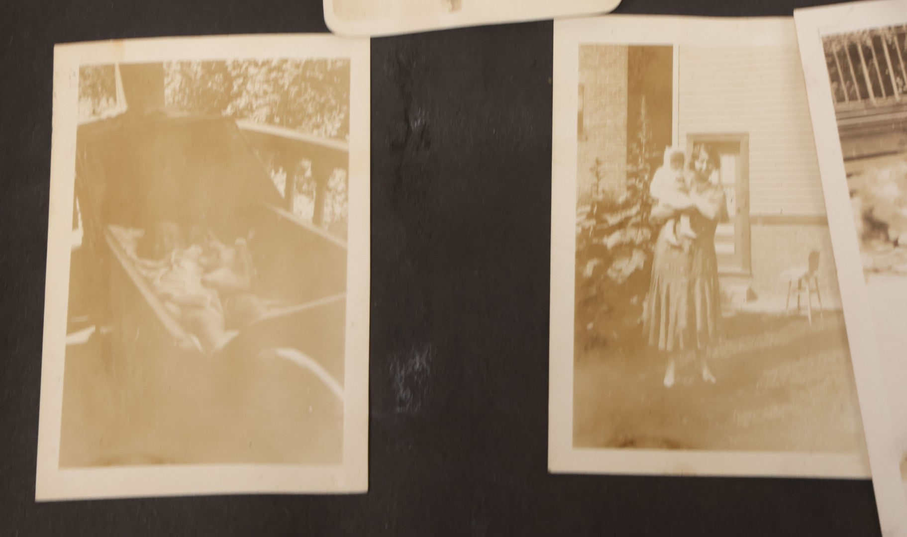 Lot 086 - Pair Of Rough Condition Vintage Snapshot Photo Albums With Dozens Of Photos Including Many Taken On And Around Heinz Pier, Atlantic City, New Jersey, And Other Lakes And Beaches In Upstate, New York