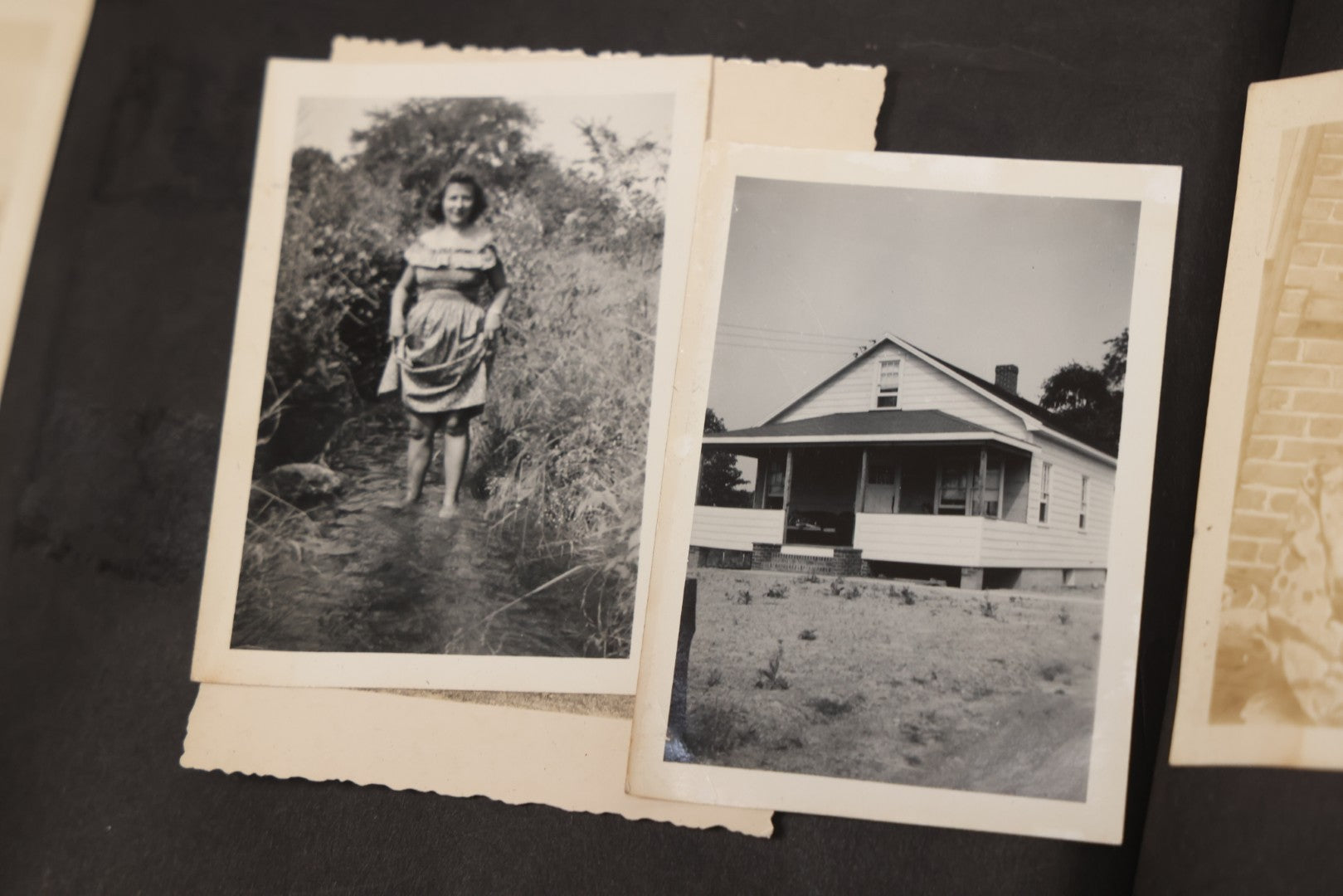 Lot 086 - Pair Of Rough Condition Vintage Snapshot Photo Albums With Dozens Of Photos Including Many Taken On And Around Heinz Pier, Atlantic City, New Jersey, And Other Lakes And Beaches In Upstate, New York