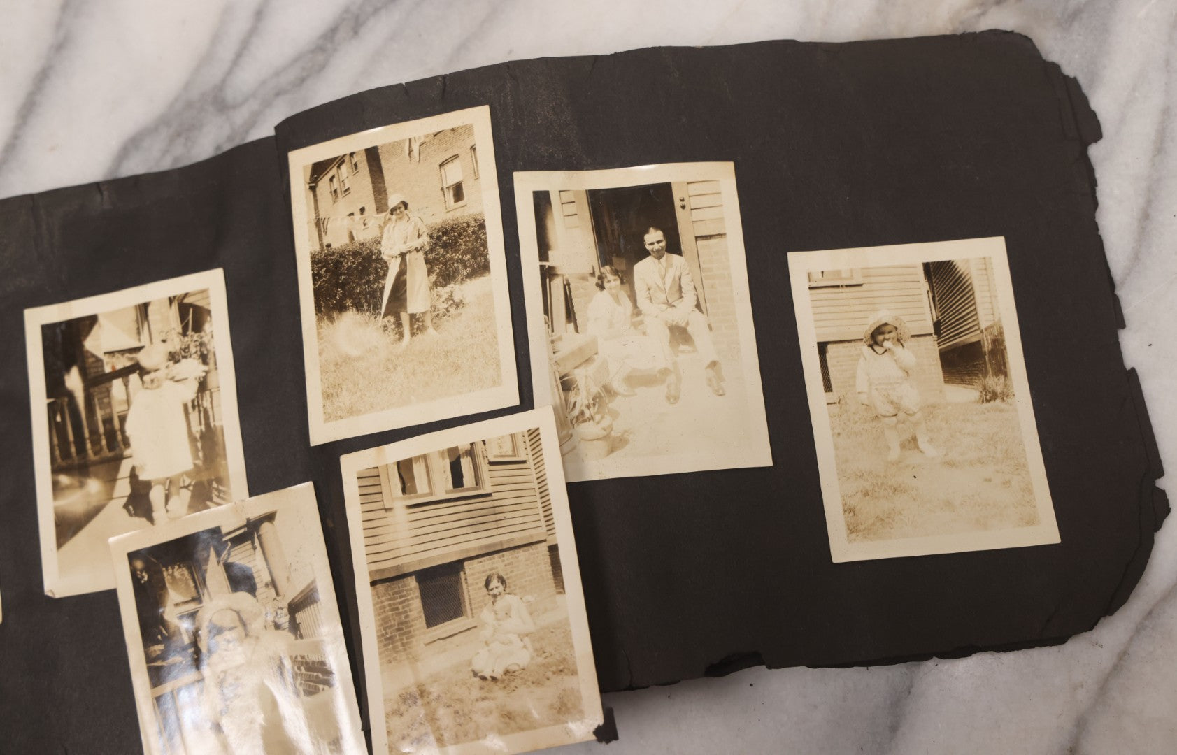 Lot 086 - Pair Of Rough Condition Vintage Snapshot Photo Albums With Dozens Of Photos Including Many Taken On And Around Heinz Pier, Atlantic City, New Jersey, And Other Lakes And Beaches In Upstate, New York