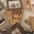 Lot 090 - Grouping Of 12 Antique Photographs Including Housekeeping Staff, Executives Of George Urban Milling Co., Templars Point, Leech Lake, Minnesota, Monson Academy, Monson, Mass, Ware Brass Band, Parade Float, & More