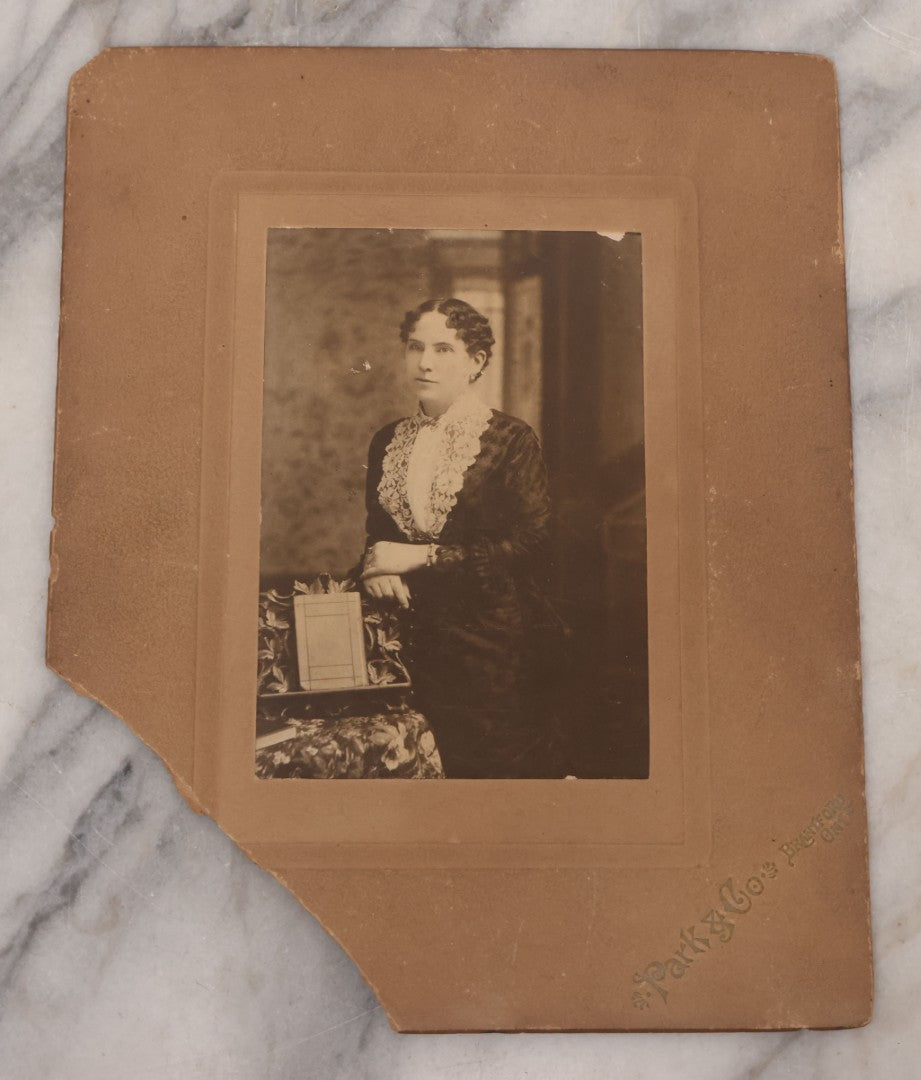 Lot 090 - Grouping Of 12 Antique Photographs Including Housekeeping Staff, Executives Of George Urban Milling Co., Templars Point, Leech Lake, Minnesota, Monson Academy, Monson, Mass, Ware Brass Band, Parade Float, & More