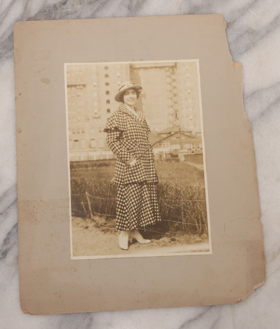 Lot 090 - Grouping Of 12 Antique Photographs Including Housekeeping Staff, Executives Of George Urban Milling Co., Templars Point, Leech Lake, Minnesota, Monson Academy, Monson, Mass, Ware Brass Band, Parade Float, & More