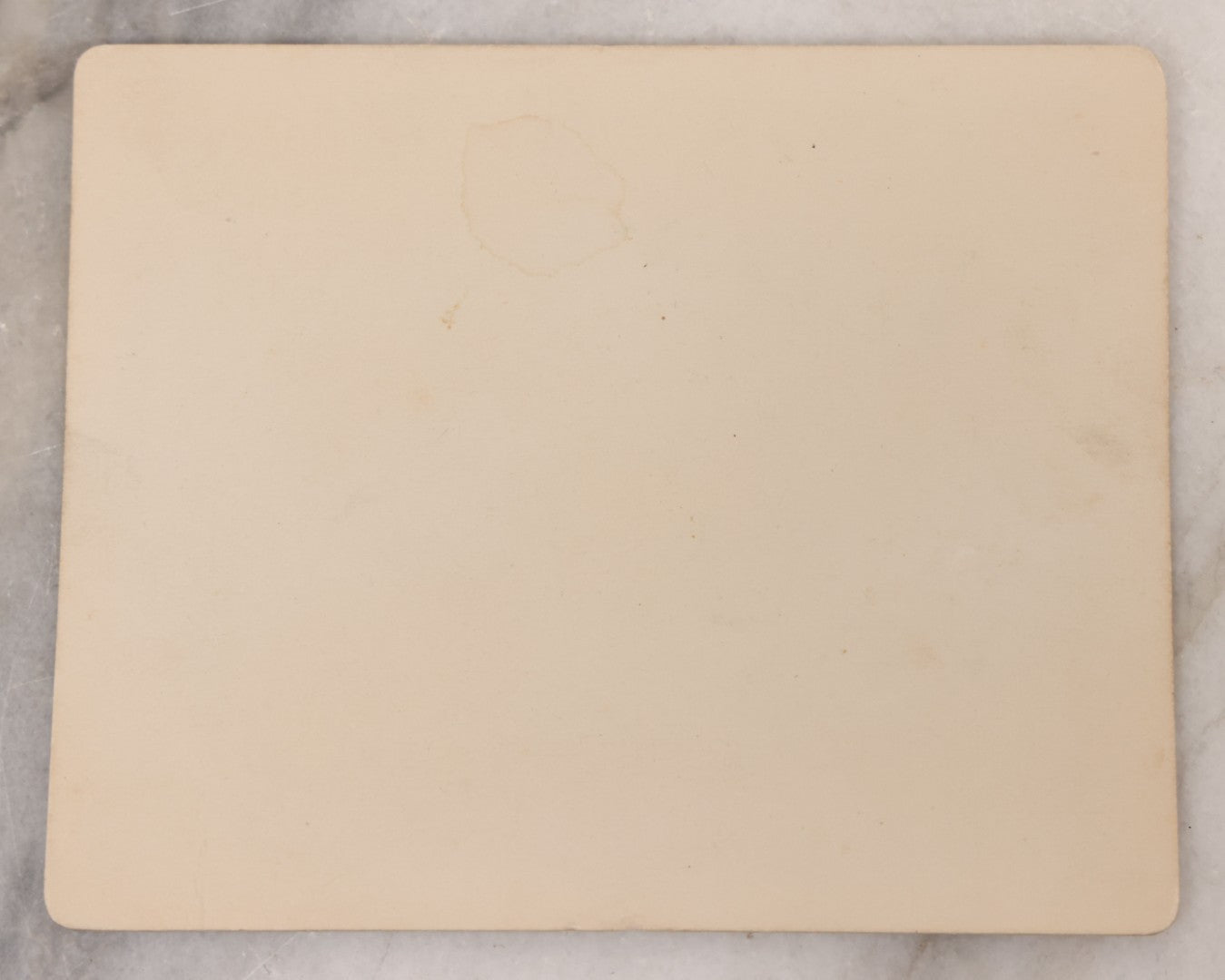 Lot 094 - Antique Boarded Photograph Of A Little Girl Posing On Porch With Her Toys: A Black Doll, Lamb Pull Toy, Dog Pull Toy, And Bunny Rocker, 