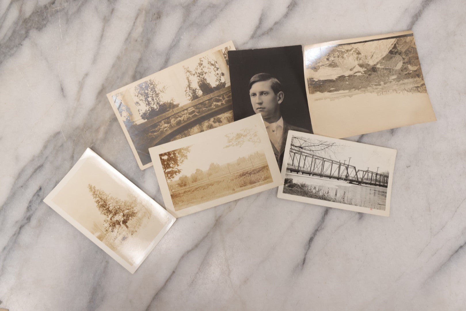 Lot 108 - End Lot Grouping Of 50+ Antique And Vintage Snapshot Photographs Of People, Places, And Other Scenes, Including Automobiles, Outings, Portraits, Buildings, And More