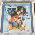 Lot 118 - Grouping Of Three Vintage Sci-Fi Movie Video Discs, Capacitance Electronic Disc (CED), Including "Futureworld" (1976), "The Last Chase" (1981), And "Metalstorm: The Destruction Of Jared-Syn" (1983)