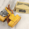 Lot 029 - Vintage Regent Satellite Miniature Novelty Spy Camera With Original Yellow Body Cover, Advertising Box, With Paperwork, Made In Japan
