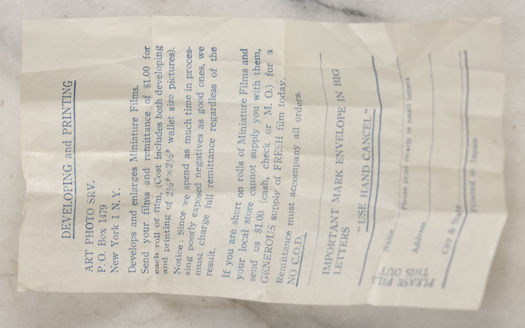 Lot 029 - Vintage Regent Satellite Miniature Novelty Spy Camera With Original Yellow Body Cover, Advertising Box, With Paperwork, Made In Japan