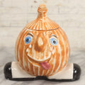 Lot 043 - Vintage Ceramic Anthropomorphic Onion Kitchen Jar, Copyright Gare Inc. 1973, 6" Height