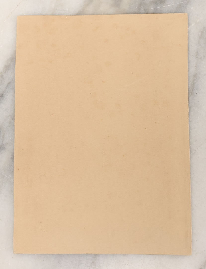 Lot 045 - Antique Trimmed Boarded Photograph Of Three Firefighters In Hats And Slickers Boots Marked J.F.D.