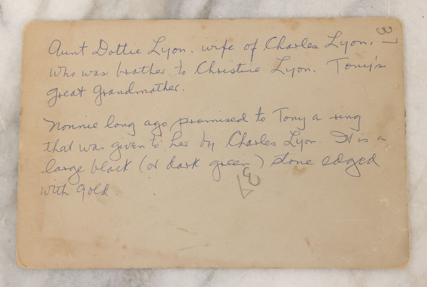 Lot 046 - Antique Cabinet Card Photograph Of A Woman In A Stovepipe Top Hat Riding A Piebald Horse, Identification And Provenance On Verso, Identified As Aunt Dottie Lyon, Wife Of Charles Lyon