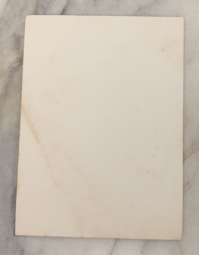 Lot 050 - Antique Unmounted Photograph Of A Father Smoking A Cigarette Showing His Young Son How To Hold A Pistol