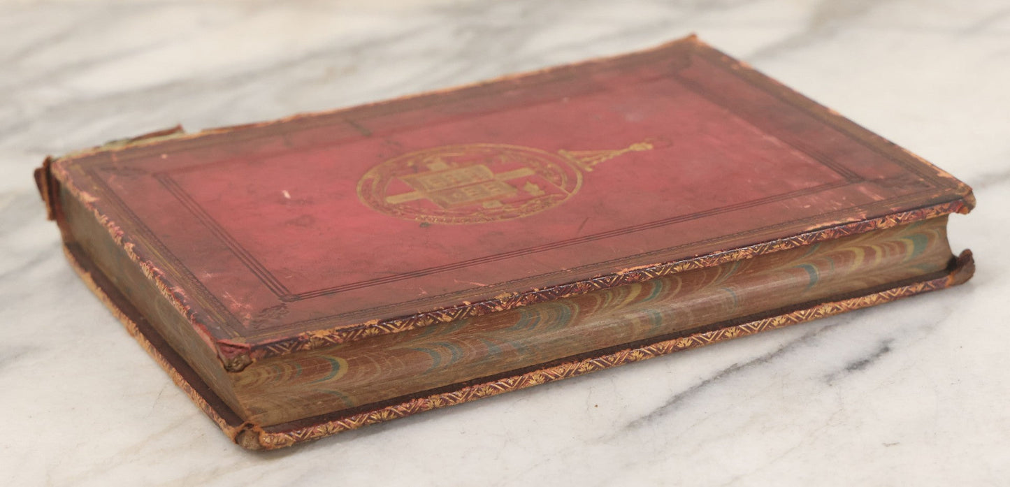 Lot 052 - "Stories About Animals" Antique Book By Thomas Jackson, Third Edition, Illustrated, With Custom Fine Binding For Bedford House Collegiate School, Cassell Petter & Galpin, Publishers London, Paris & New York, Circa 1880