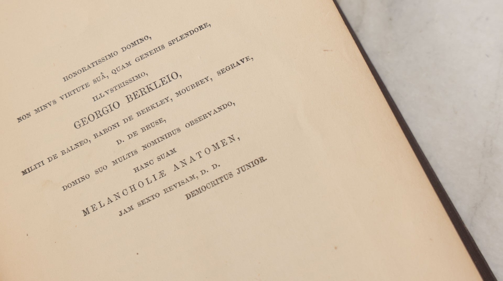Lot 054 - "The Anatomy Of Melancholy, What It Is With All The Kinds Causes Symptoms Prognostics And Several Cures" Antique 3 Vol. Book Set By Democritus Junior (Robert Burton), Early Study Of Depression, New Edition, W.J. Widdleton, Pub., N.Y., 1870