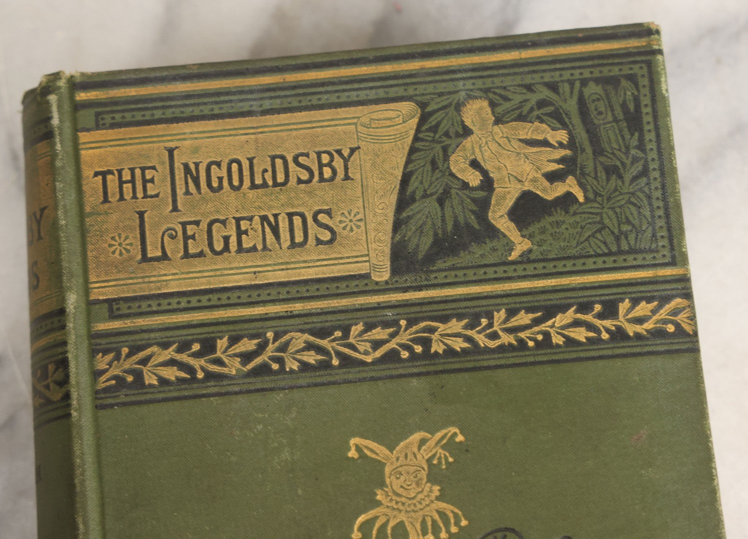 Lot 055 - "The Ingoldsby Legends Or Mirth And Marvels" Antique Book By Thomas Ingoldsby, Pseudonym Of Richard Harris Barham, Collection Of Myths Legends And Ghost Stories Illustrated, Porter & Coates Publisher, Circa 1880