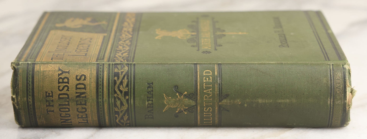 Lot 055 - "The Ingoldsby Legends Or Mirth And Marvels" Antique Book By Thomas Ingoldsby, Pseudonym Of Richard Harris Barham, Collection Of Myths Legends And Ghost Stories Illustrated, Porter & Coates Publisher, Circa 1880