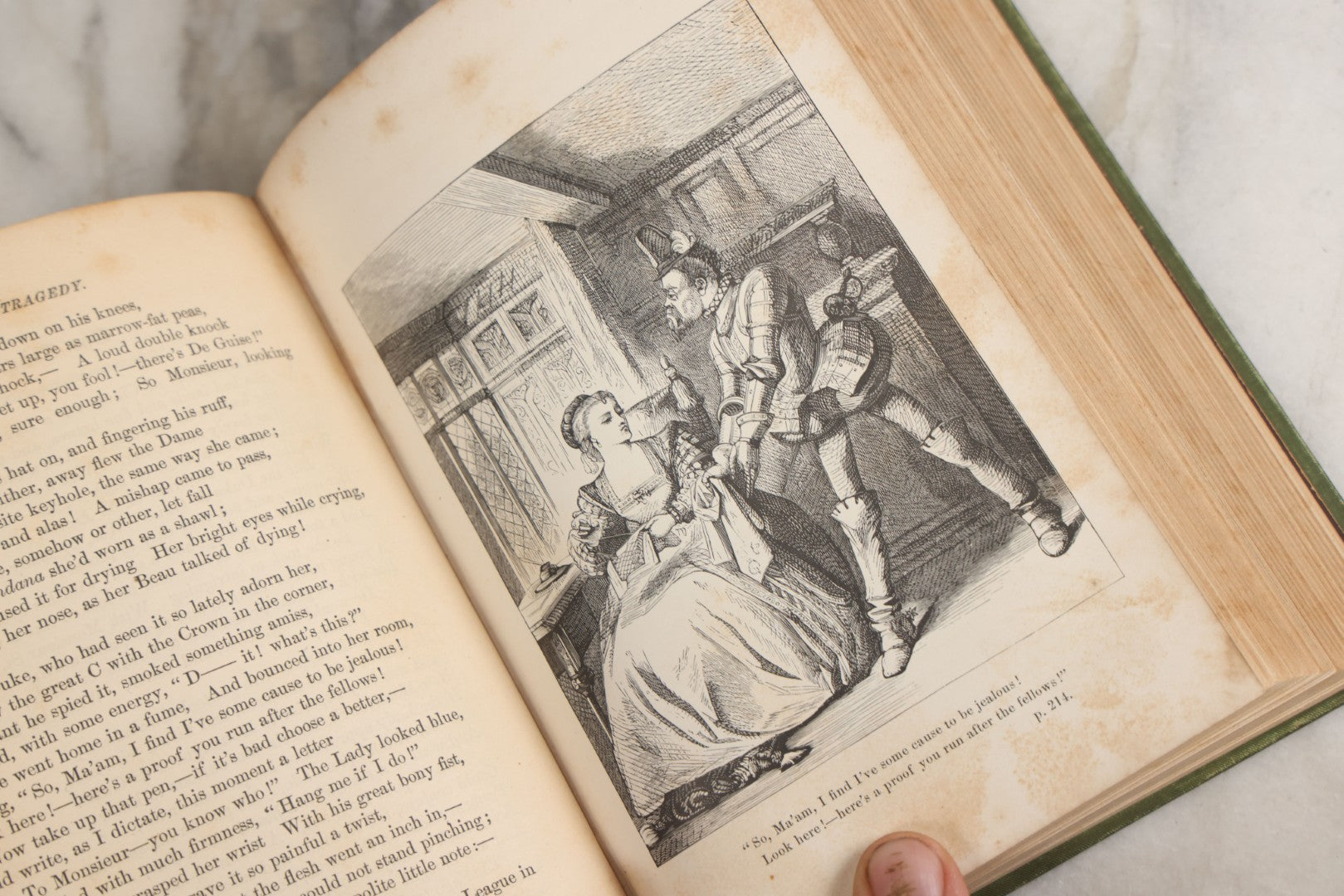 Lot 055 - "The Ingoldsby Legends Or Mirth And Marvels" Antique Book By Thomas Ingoldsby, Pseudonym Of Richard Harris Barham, Collection Of Myths Legends And Ghost Stories Illustrated, Porter & Coates Publisher, Circa 1880