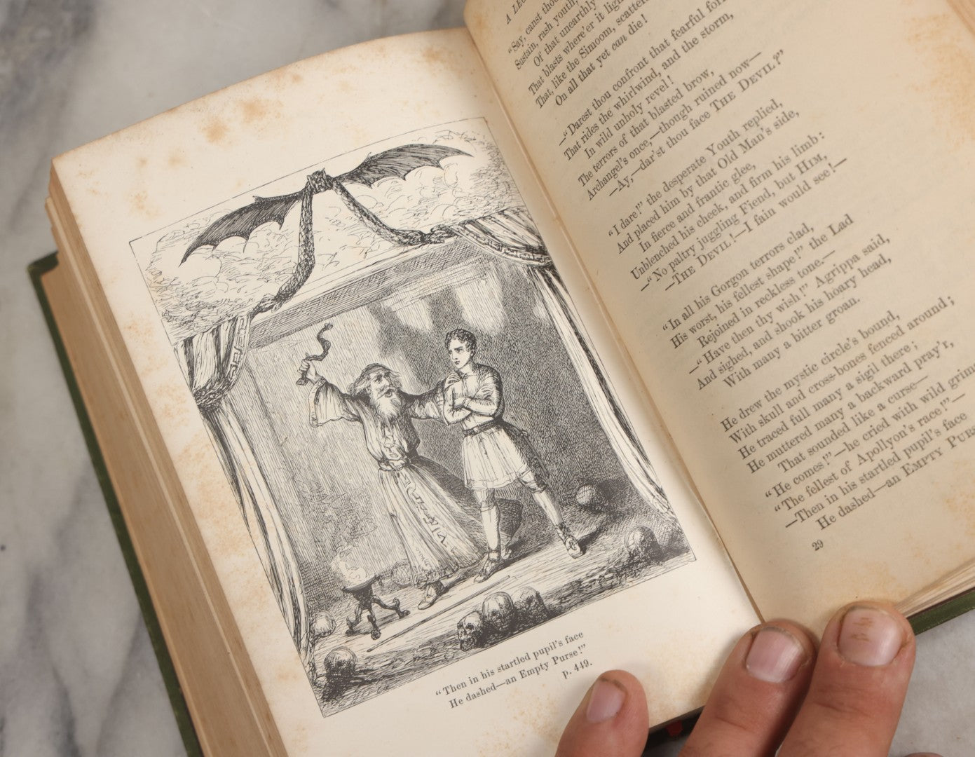 Lot 055 - "The Ingoldsby Legends Or Mirth And Marvels" Antique Book By Thomas Ingoldsby, Pseudonym Of Richard Harris Barham, Collection Of Myths Legends And Ghost Stories Illustrated, Porter & Coates Publisher, Circa 1880