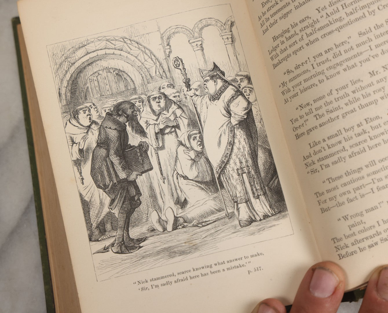 Lot 055 - "The Ingoldsby Legends Or Mirth And Marvels" Antique Book By Thomas Ingoldsby, Pseudonym Of Richard Harris Barham, Collection Of Myths Legends And Ghost Stories Illustrated, Porter & Coates Publisher, Circa 1880