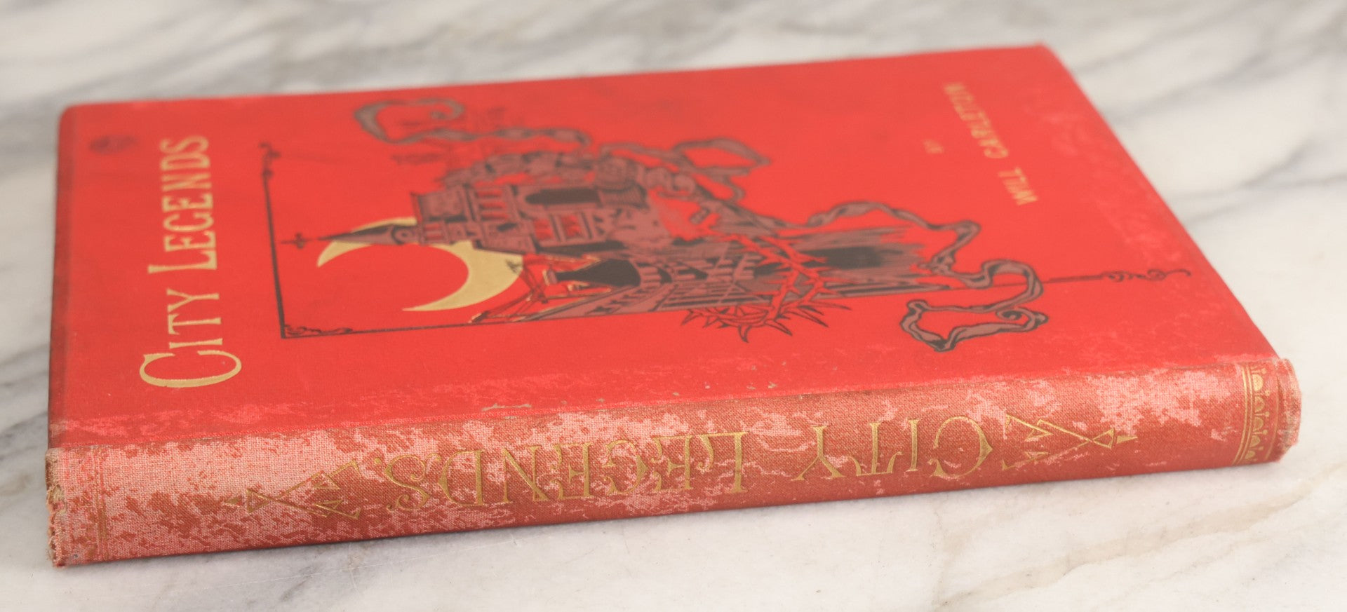 Lot 056 - "City Legends" Antique Poetry Book By Will Carleton, Illustrated, Harper & Brothers Publishers New York, 1890