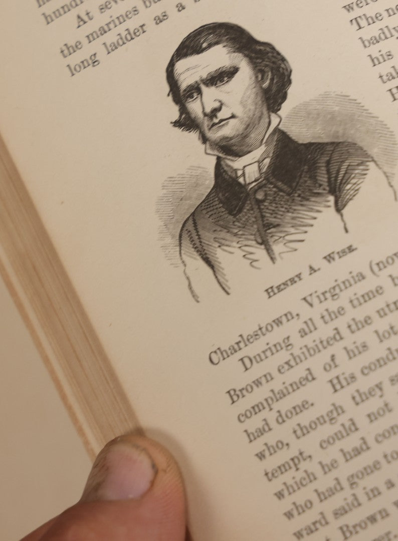 Lot 057 - "Young Folks History Of The War For The Union" Antique Civil War History Book By John D. Champlin, Jr., Illustrated, Henry Holt And Company, Publisher, New York, 1881, Note Poor Condition, Binding Shot