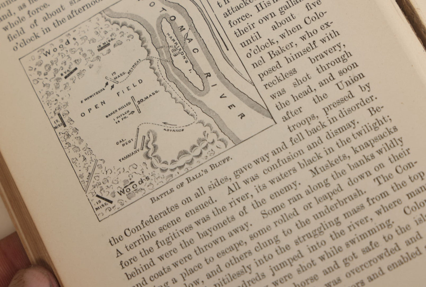 Lot 057 - "Young Folks History Of The War For The Union" Antique Civil War History Book By John D. Champlin, Jr., Illustrated, Henry Holt And Company, Publisher, New York, 1881, Note Poor Condition, Binding Shot