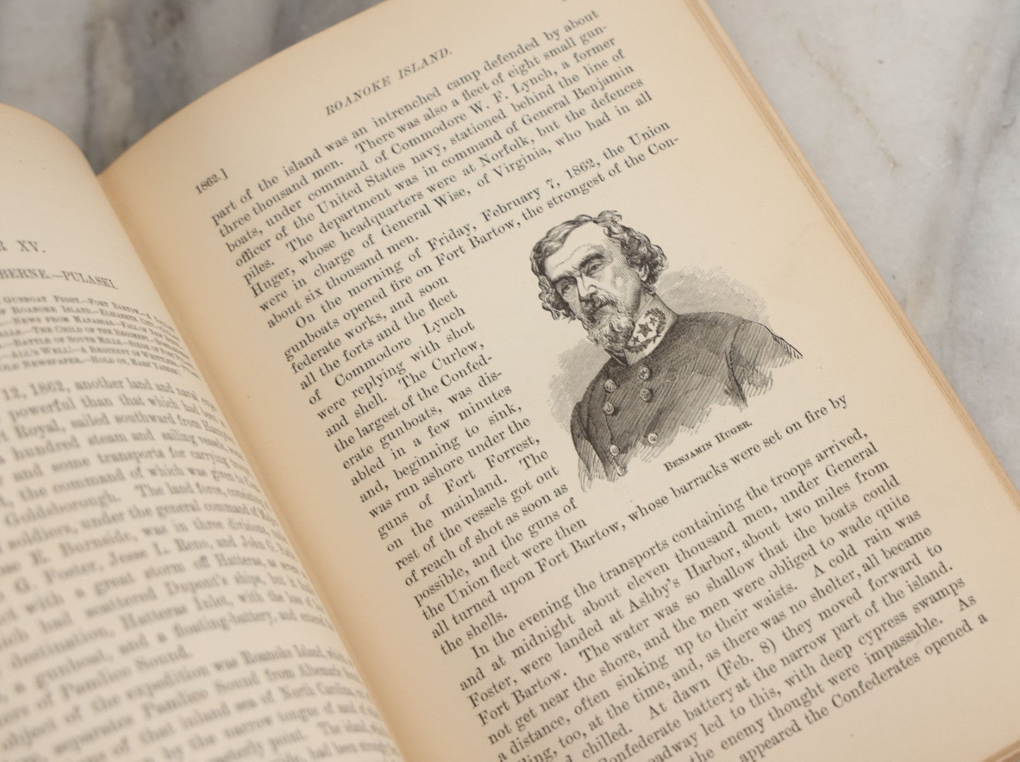 Lot 057 - "Young Folks History Of The War For The Union" Antique Civil War History Book By John D. Champlin, Jr., Illustrated, Henry Holt And Company, Publisher, New York, 1881, Note Poor Condition, Binding Shot
