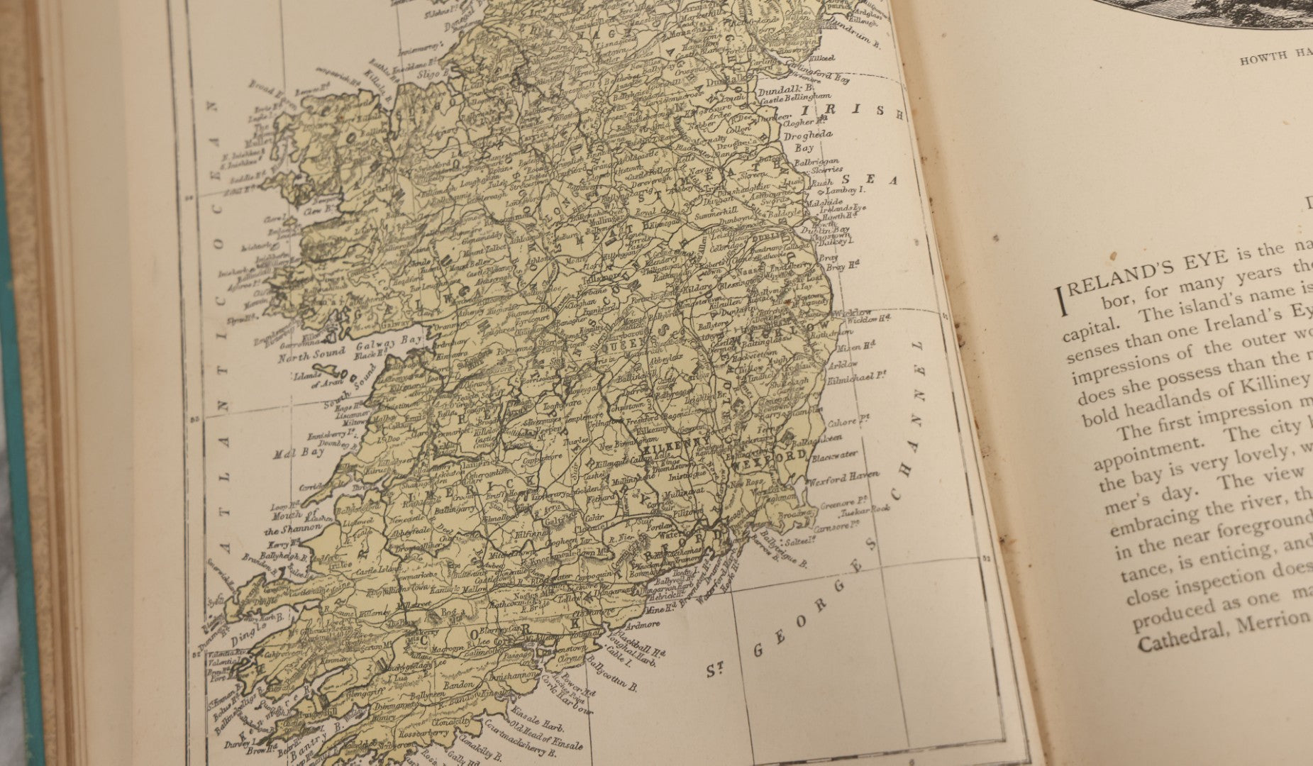 Lot 060 - "Ireland Illustrated With Pen And Pencil" Antique Book By Richard Lovett, Hurst & Company, Publishers New York, 1891